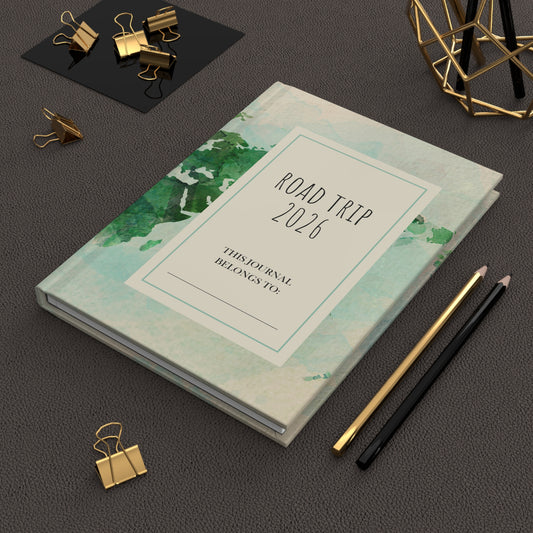 North 48° ROAD TRIP 2026 Hardcover Journal
