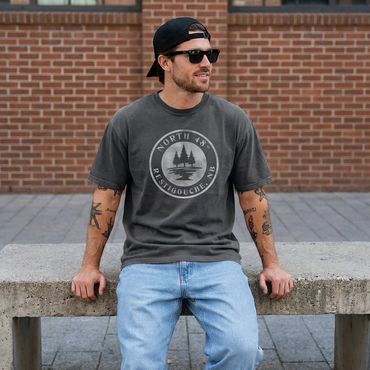 North 48° Classic Vintage Tee