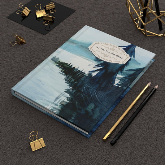 Our North 48° Travel Hardcover Journal inspired by Northern New Brunswick, the Restigouche River, and Canada's East Coast.