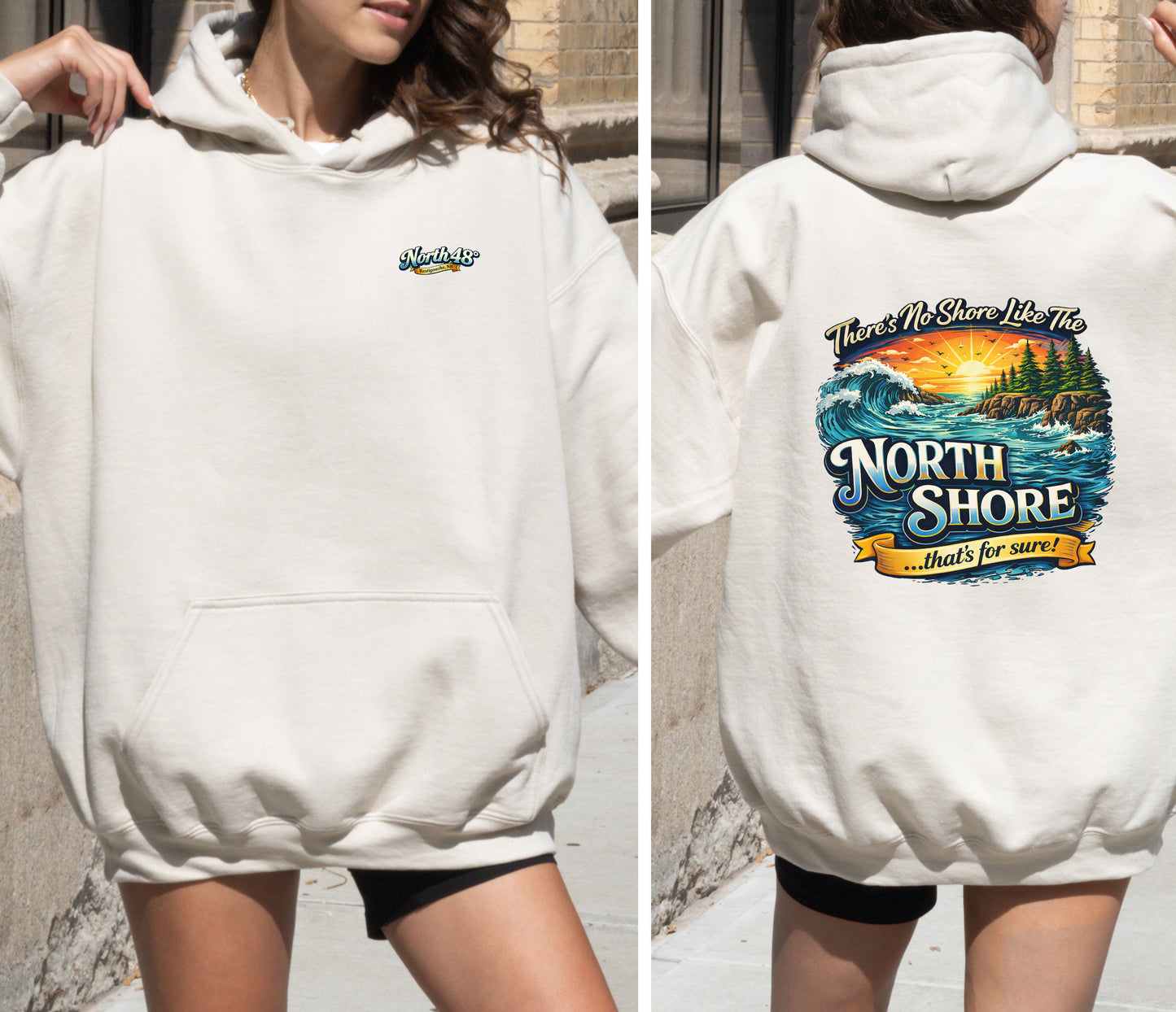 North 48° Retro There's No Shore Like The North® Shore Hoodie