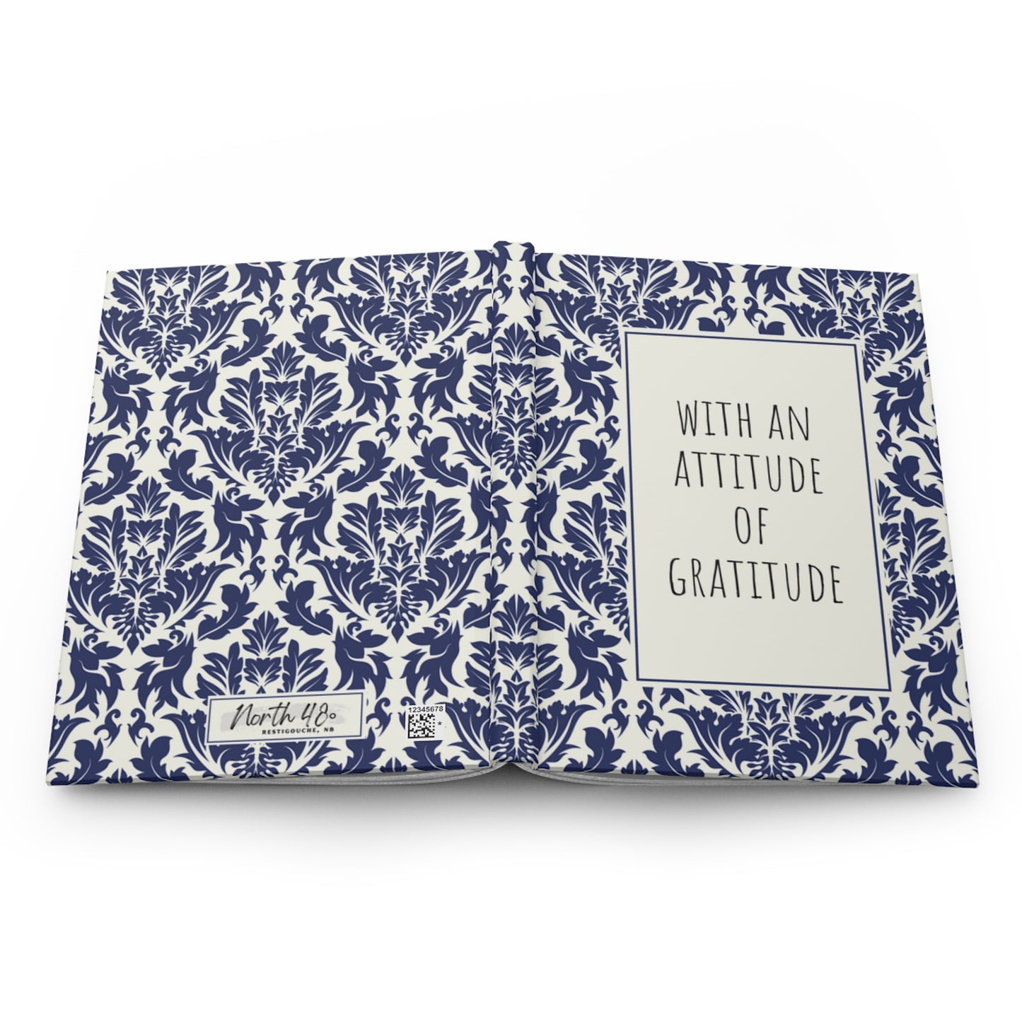 North 48° ATTITUDE OF GRATITUDE Hardcover Journal