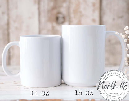 North 48° KISS ME ARSE I Mean Good Morning Ceramic Coffee Mug