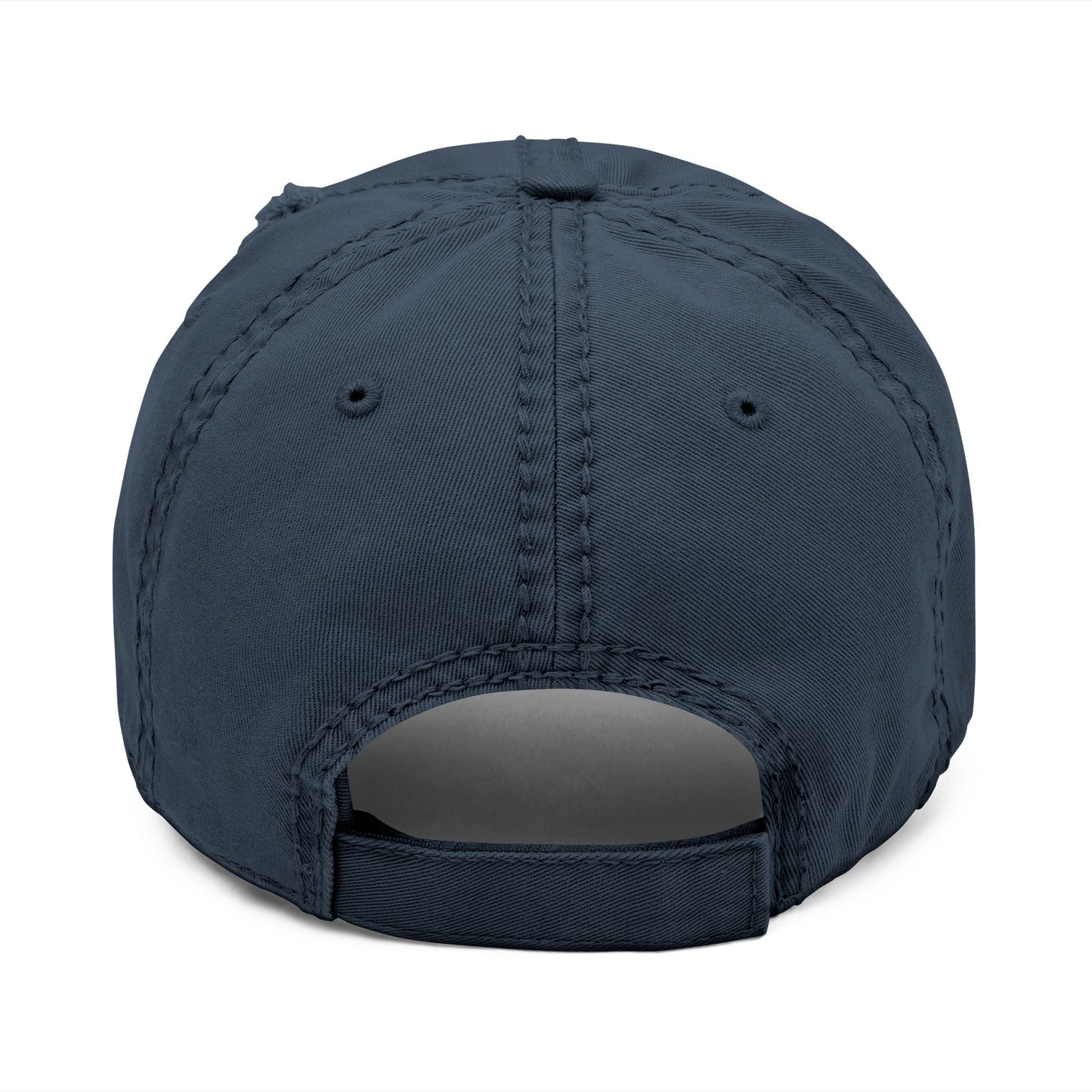 Elevate your everyday style with the Embroidered North 48°® Vintage Distressed premium Dad Cap.