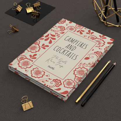 North 48° CAMPFIRES and COCKTAILS Hardcover Journal