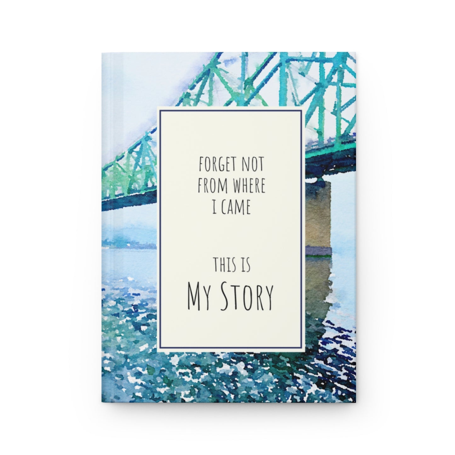 North 48° MY STORY Hardcover Journal Memoire