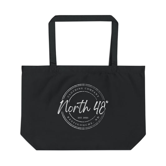 North 48° Large Organic Cotton Tote Bag
