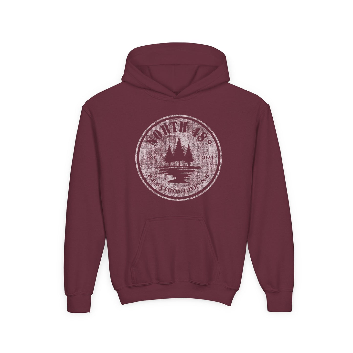 North 48° Classic Vintage Youth Hoodie