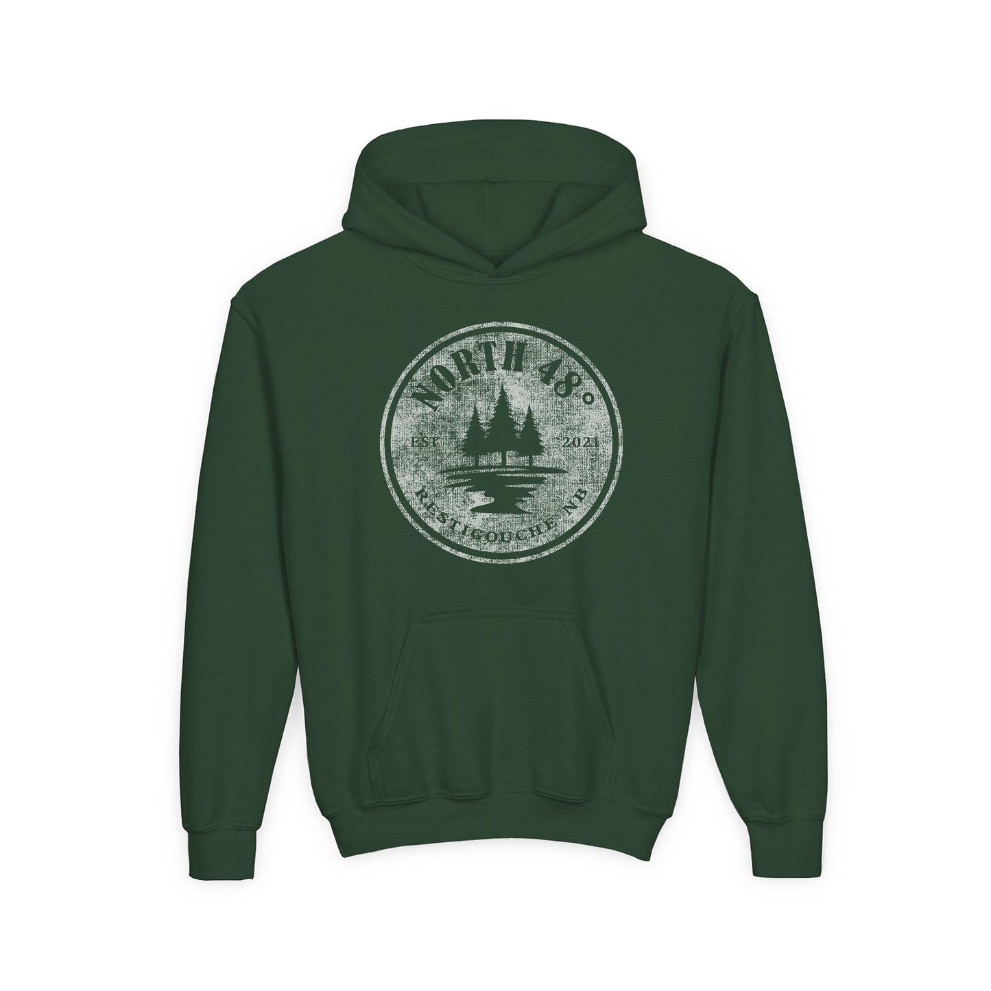 North 48° Classic Vintage Youth Hoodie