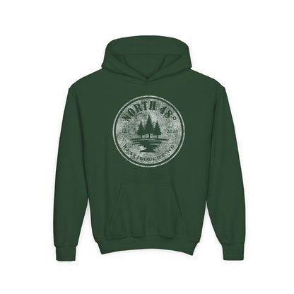 North 48° Classic Vintage Youth Hoodie