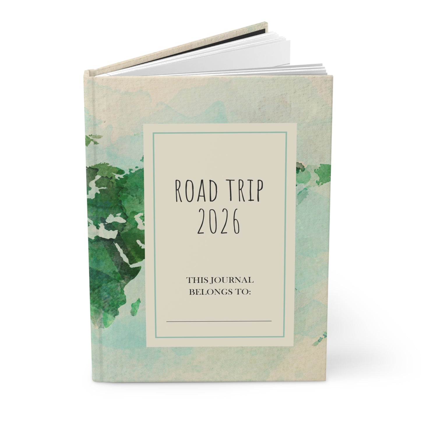 North 48° ROAD TRIP 2026 Hardcover Journal
