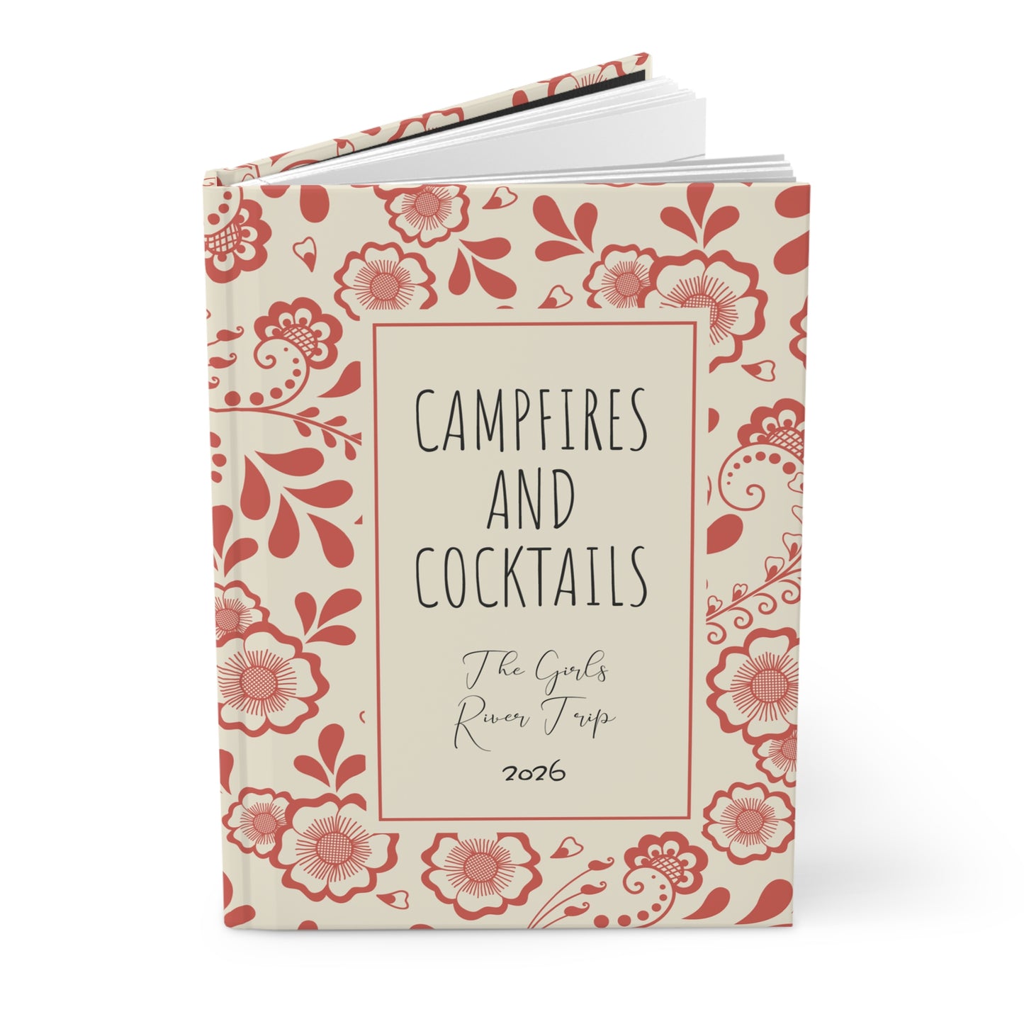 North 48° CAMPFIRES and COCKTAILS Hardcover Journal
