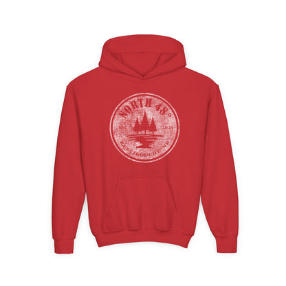 North 48° Classic Vintage Youth Hoodie
