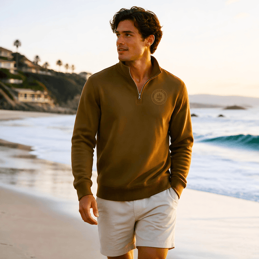 North 48° Classic Quarter Zip Pullover Sweatshirt
