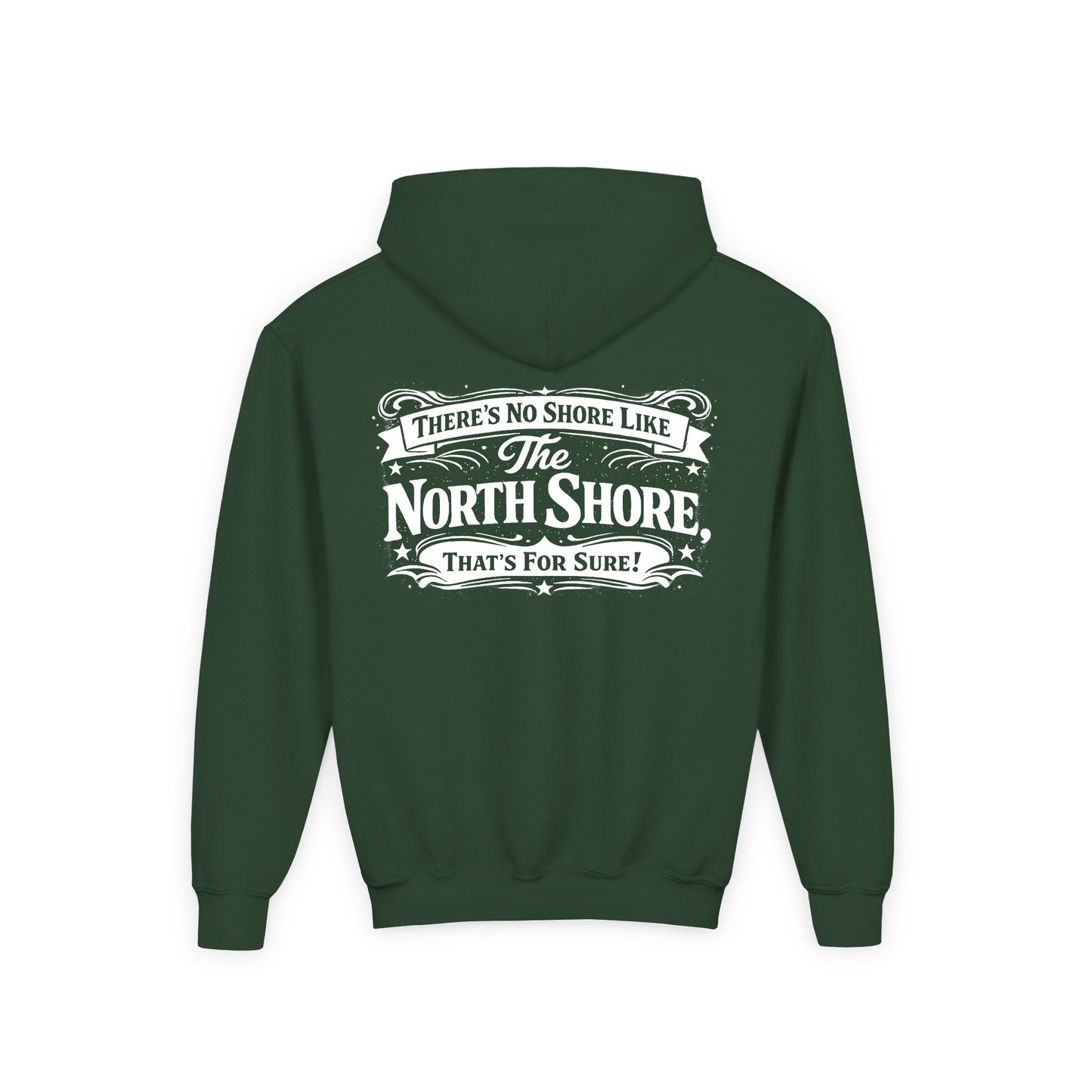 North 48° There's No Shore Retro Youth Hoodie