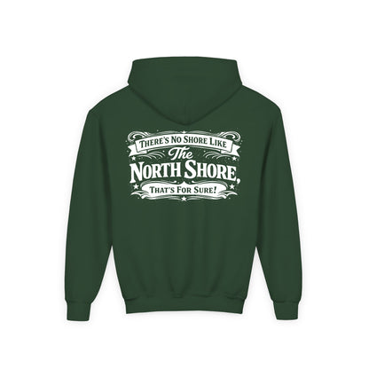North 48° There's No Shore Retro Youth Hoodie