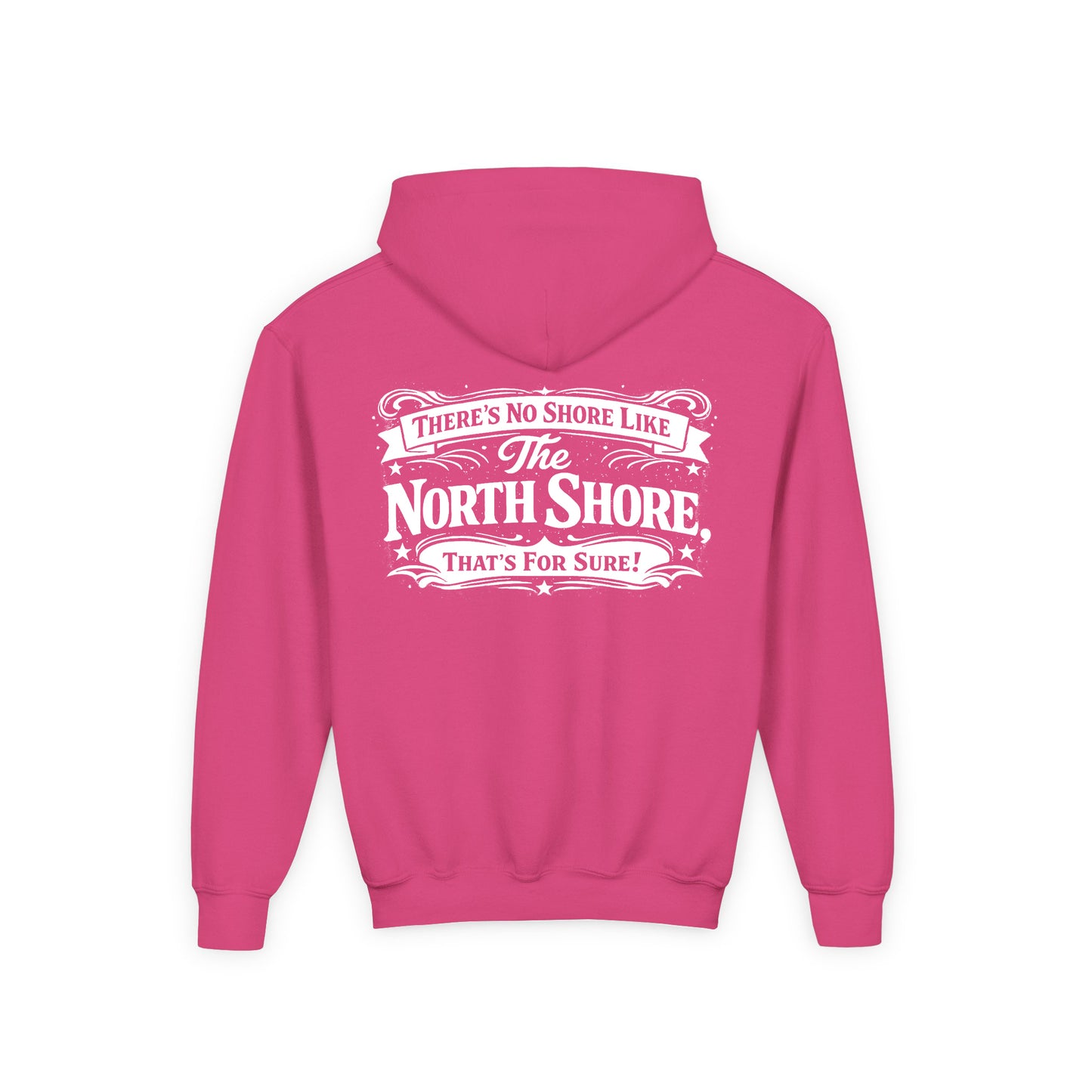 North 48° There's No Shore Retro Youth Hoodie