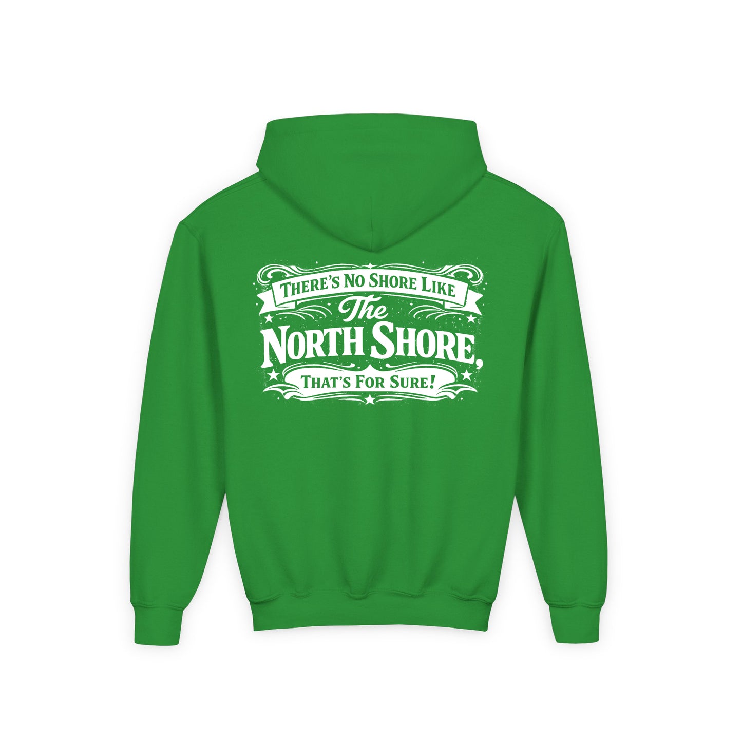 North 48° There's No Shore Retro Youth Hoodie