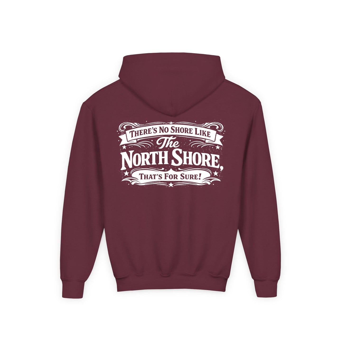 North 48° There's No Shore Retro Youth Hoodie