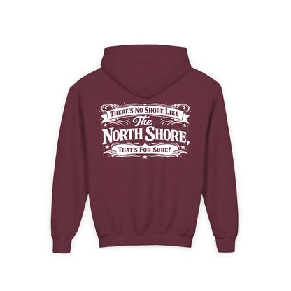 North 48° There's No Shore Retro Youth Hoodie