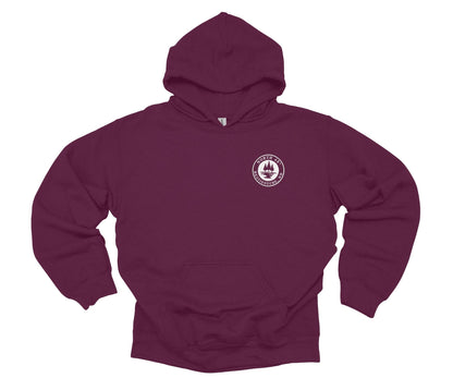 Our North 48° Signature Hoodie takes our classic design and adds a branded touch with an embroidered upper-left chest logo.