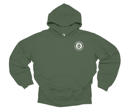 Our North 48° Signature Hoodie takes our classic design and adds a branded touch with an embroidered upper-left chest logo.