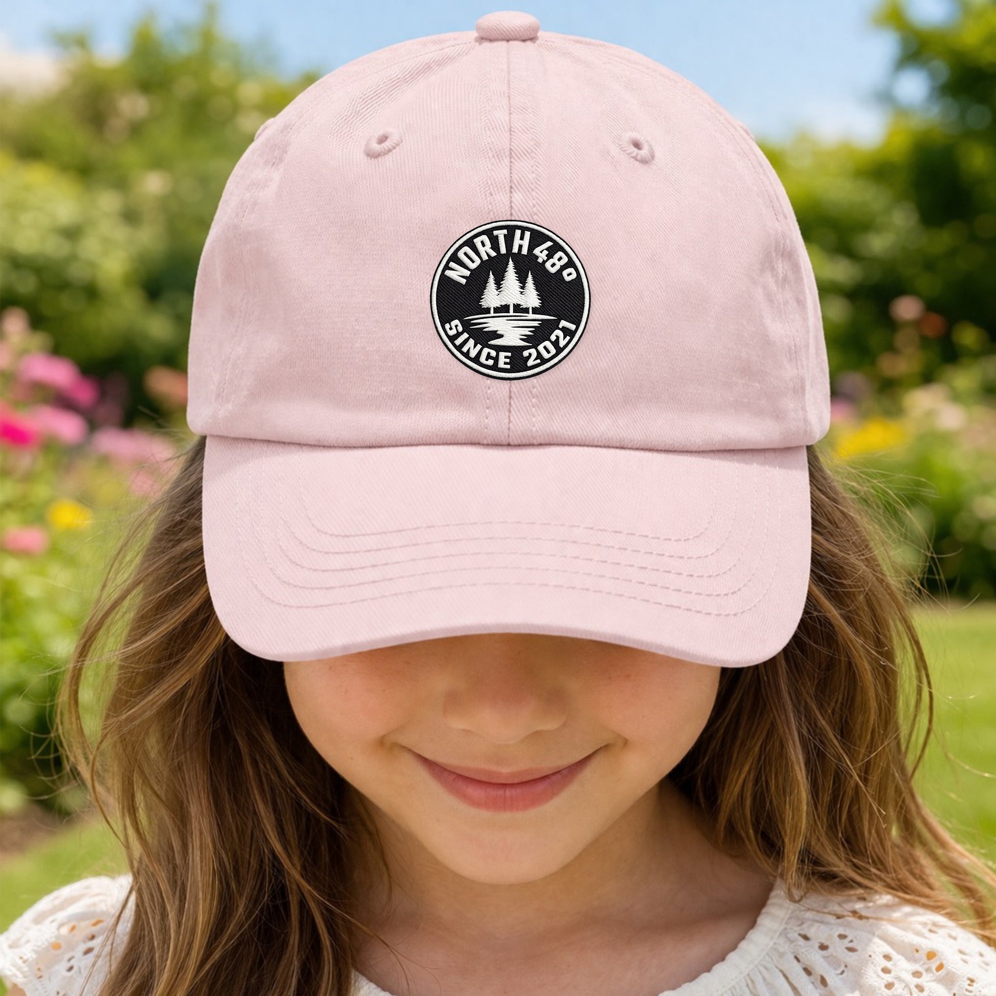 Keep young adventurers proud and comfortable with the North 48° Youth Cotton Twill Baseball Cap, inspired by Northern NB.
