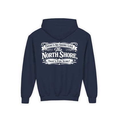 North 48° There's No Shore Retro Youth Hoodie