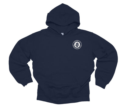Our North 48° Signature Hoodie takes our classic design and adds a branded touch with an embroidered upper-left chest logo.
