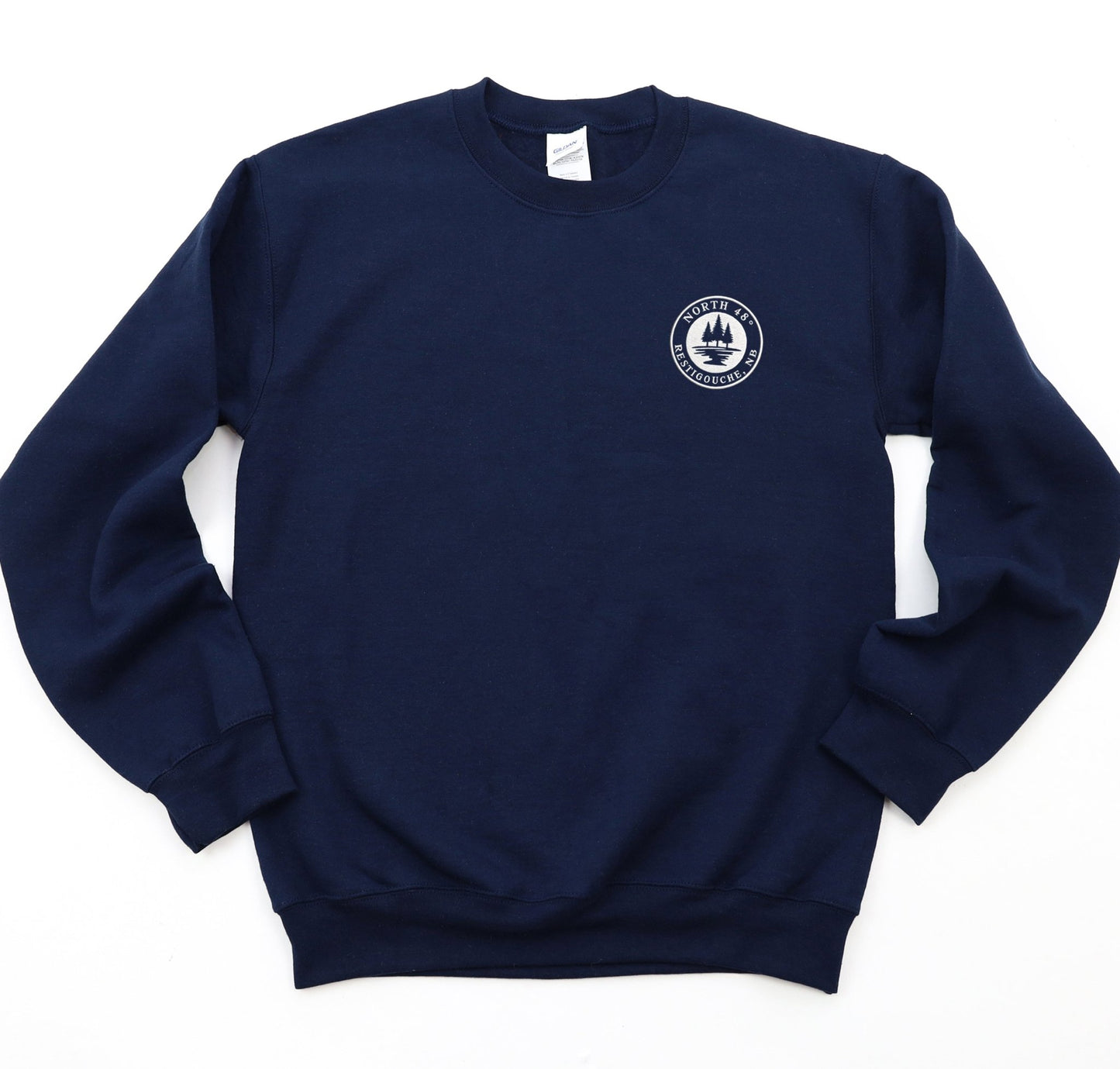 Our North 48° Crewneck takes our classic, super-soft design and adds a branded touch with an embroidered left chest logo.