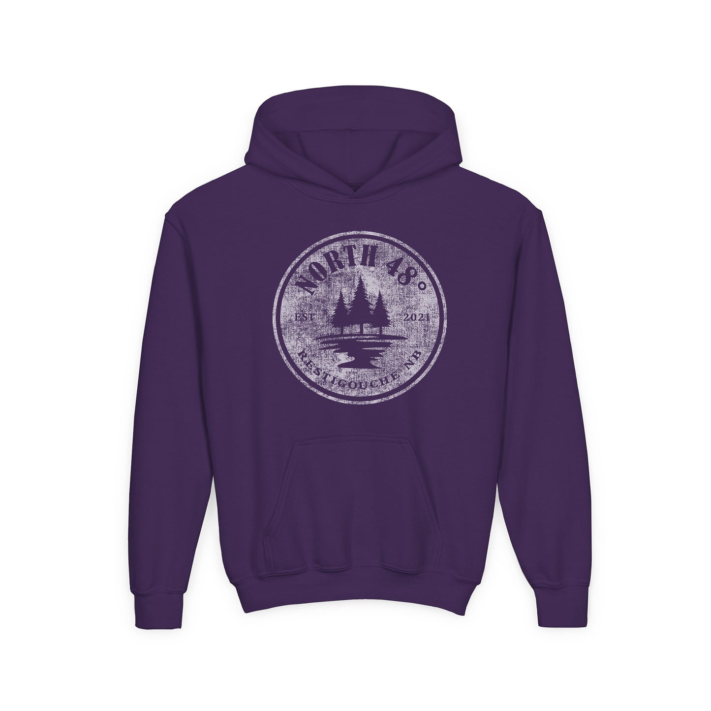 North 48° Classic Vintage Youth Hoodie