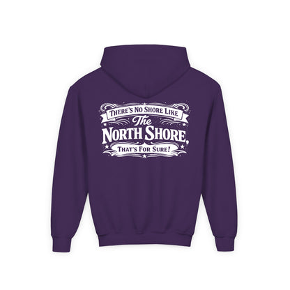 North 48° There's No Shore Retro Youth Hoodie