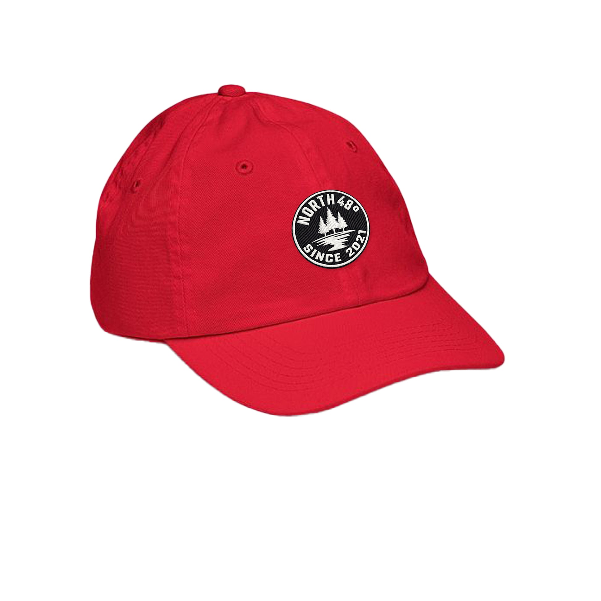 Keep young adventurers proud and comfortable with the North 48° Youth Cotton Twill Baseball Cap, inspired by Northern NB.
