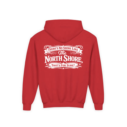 North 48° There's No Shore Retro Youth Hoodie